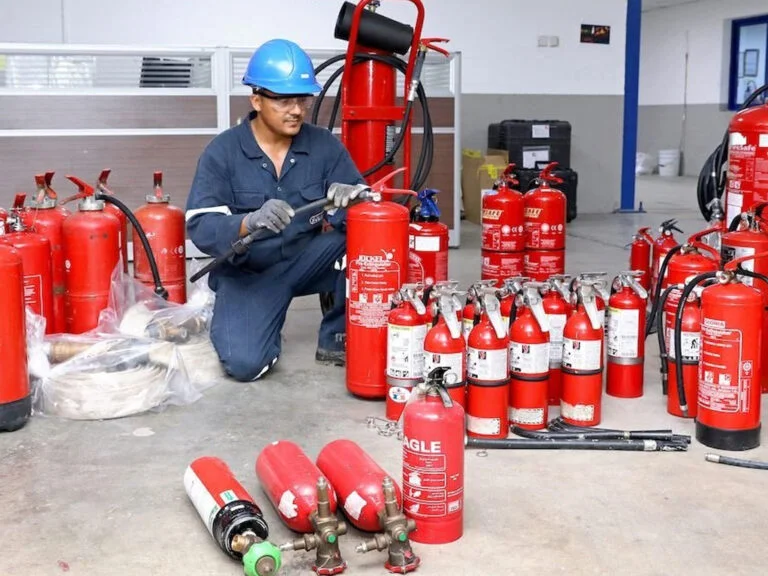 DCP Type Fire Extinguisher Refilling